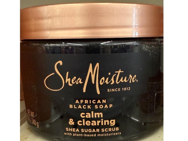 Shea Moisture Calm & Clearing Shea Sugar Scrub, 11 fl oz/340 g