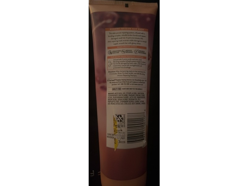 Suave Bonding Infusion Damaged, Weak Repairing Hair Mask, 9 fl oz/266 mL