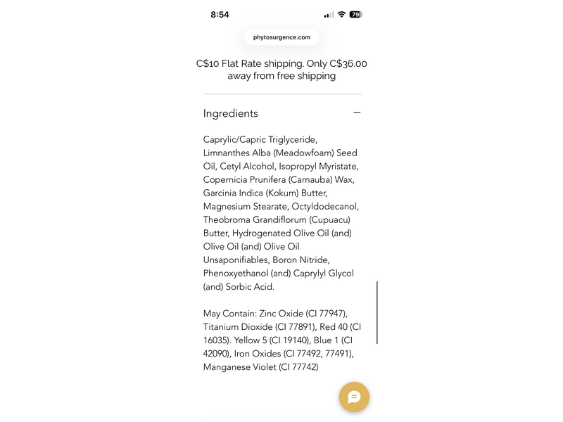 Phytosurgence Skin Spark Cream Blush, Wisp