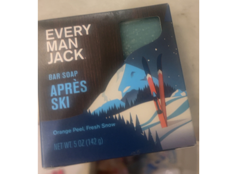 Every Man Jack Bar Soap, Apres Ski, 5 oz/142 g