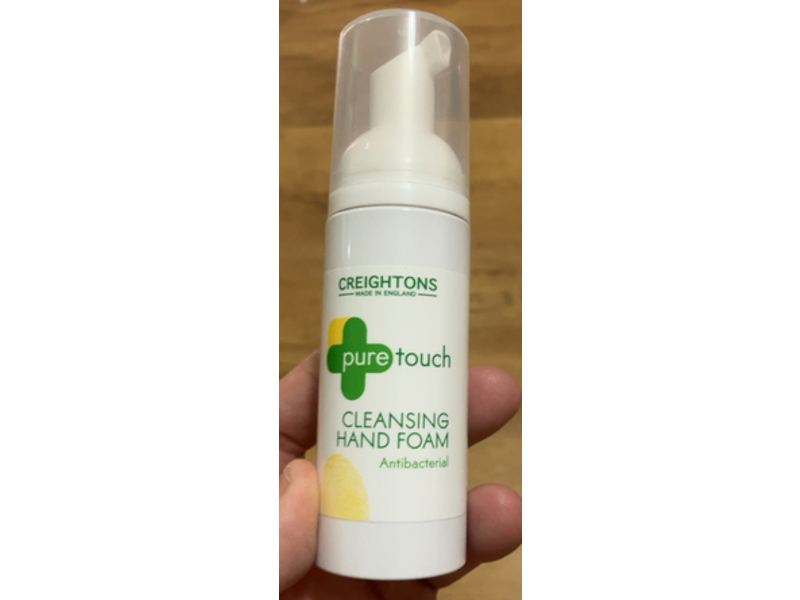 Creightons Pure Touch Antibacterial Cleansing Foam Hand, 50 mL