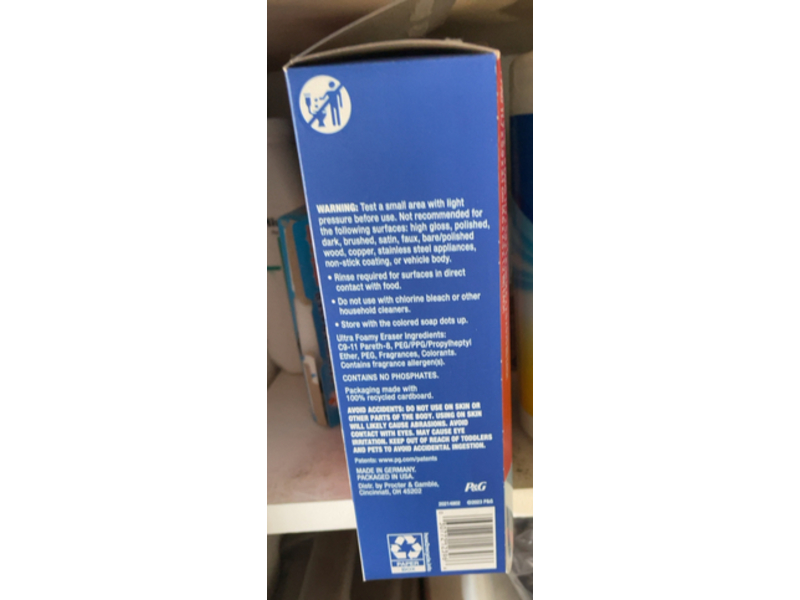 Mr. Clean Magic Eraser Sponge, Multi-Purpose Cleaner, 6 Count