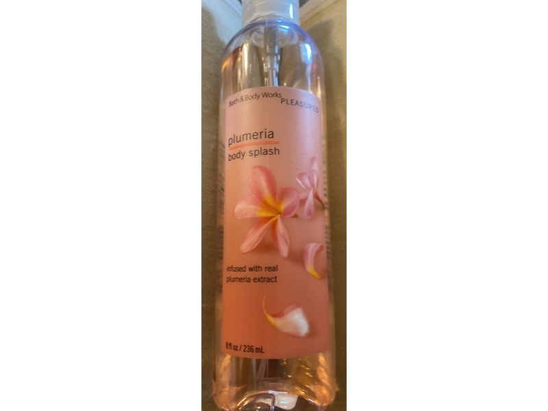 Bath & Body Works Body Splash, Plumeria, 8 fl oz/236 mL