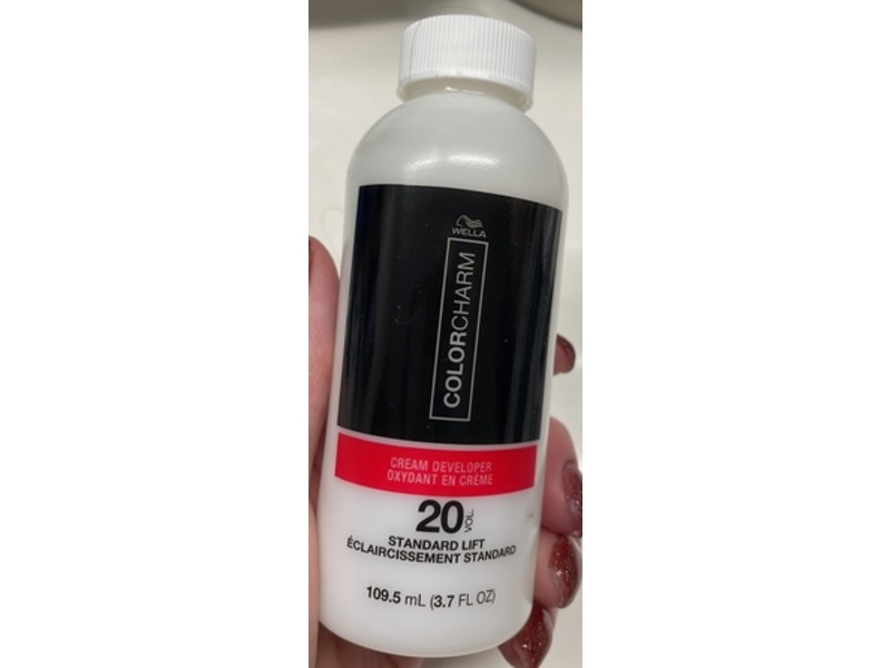 Wella Colorcharm Cream Developer, 20 Volume, 3.7 fl oz/109.5 mL