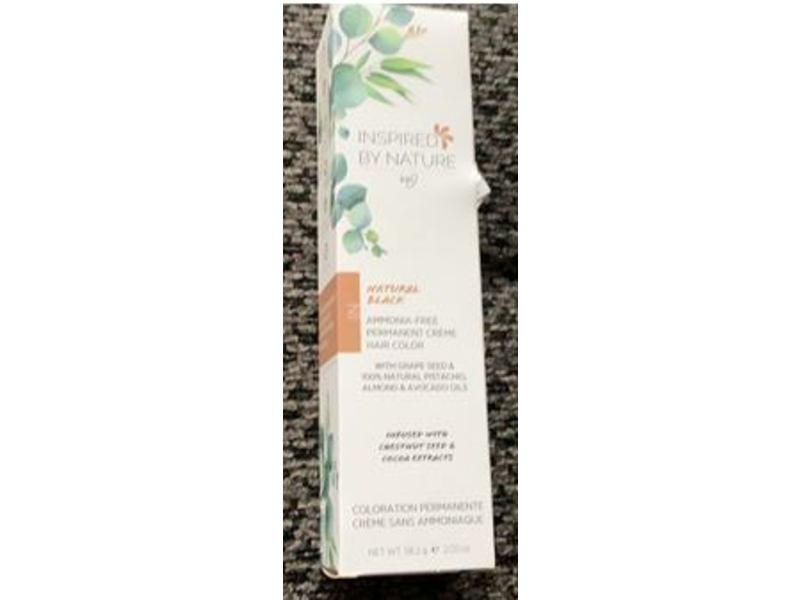 Ion Inspired Permanent Hair Color, Natural Black 1N, 2.05 oz/58.2g