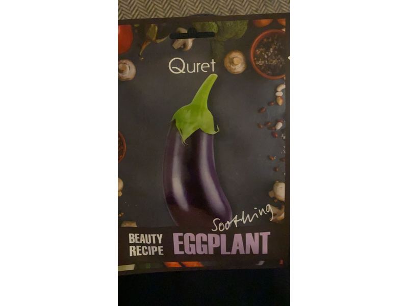 Quret Beauty Recipe Mask, Eggplant