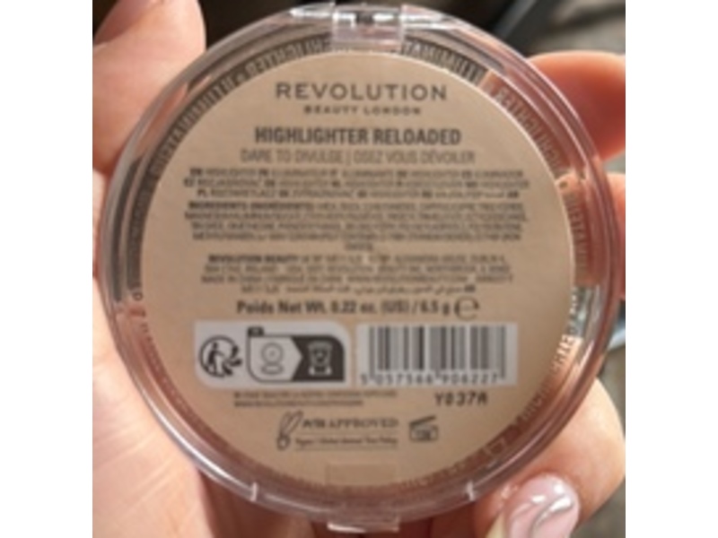 Revolution Beauty London Reloaded Highlighter, Dare To Divulge, 0.22 oz