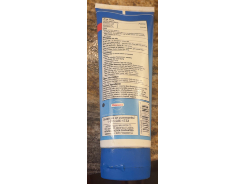 Walgreens 30 Sport Sunscreen, SPF 30 Fresh Scent, 8 fl oz/236 mL