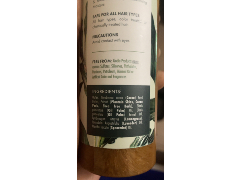 Alodia Organic Black Soap Wash, 8 fl oz/240 mL