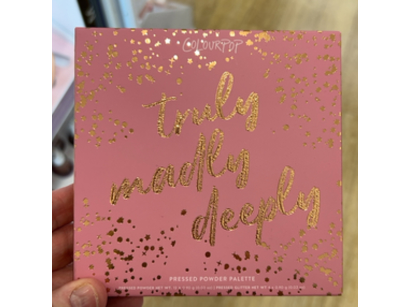 Colourpop Pressed Powder Palette, Truly Madly Deeply, 0.03 oz/0.90 g