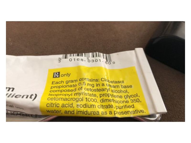 Clobetasol Propionate Cream USP, 0.05% (Emollient), 60 g, Fougera (RX)