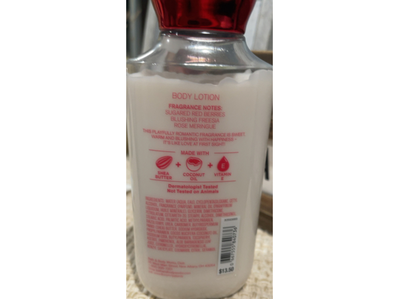 Bath & Body Works Body Lotion, she Butter + Vitamin E, 8 fl oz/ 236 mL