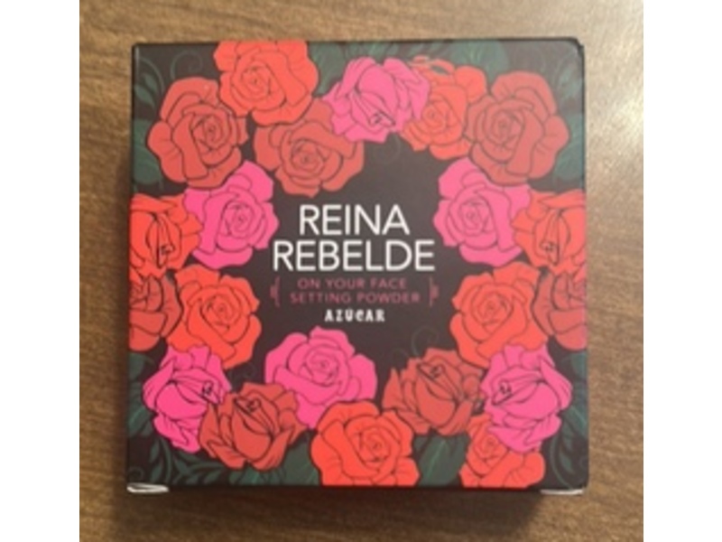 Reina Rebelde On Your Face Setting Powder, Azucar, 0.35 oz/10 g
