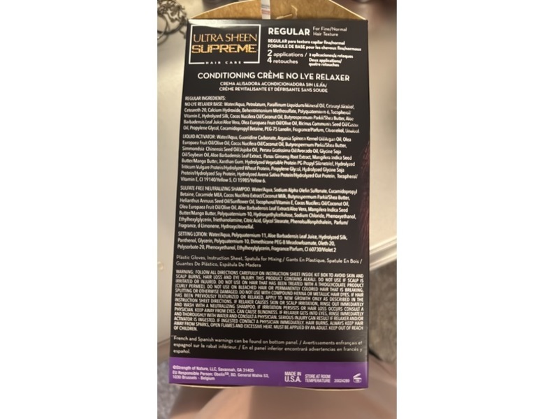 Ultra Sheen Supreme Conditioning Creme Kit, 2 Applications