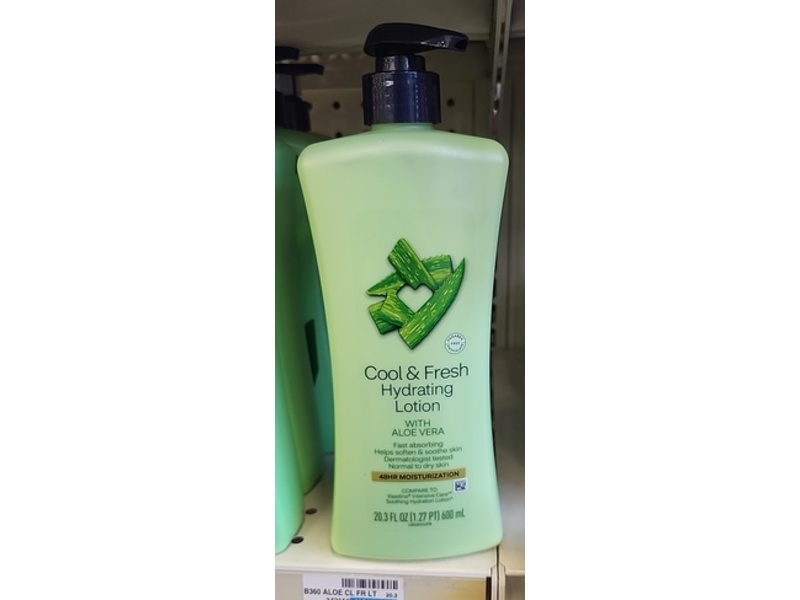 CVS Cool & Fresh Hydrating Lotion, Aloevera, 20.3 fl oz/600 mL