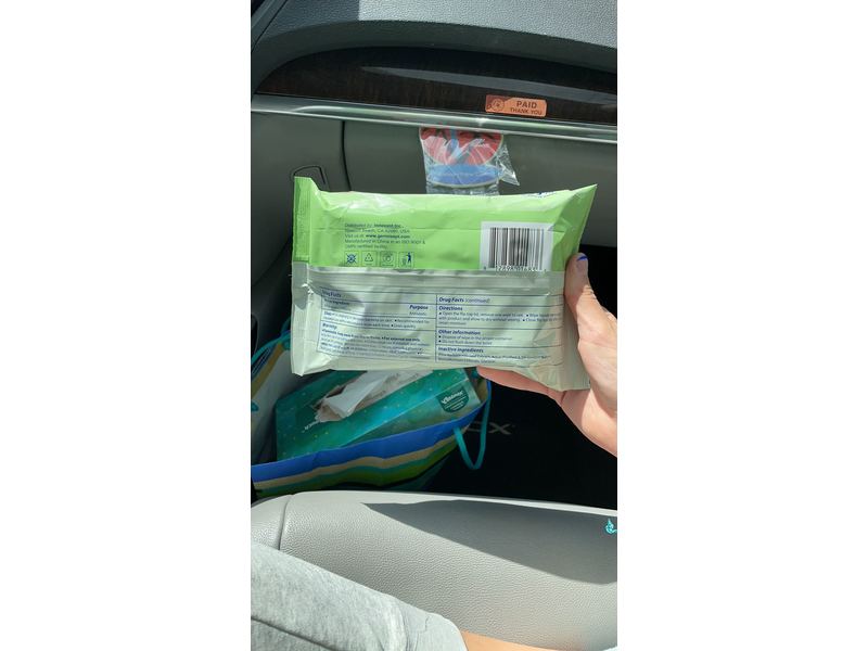 Germisept Advanced 75% Alcohol Antiseptic Hand Sanitizer Wipes (50 Count)