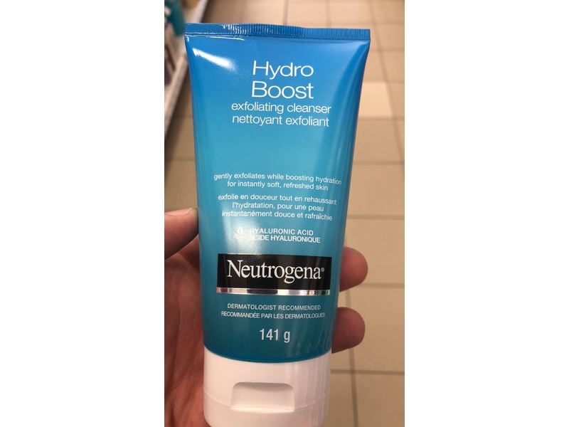 Neutrogena Hydro Boost Exfoliating Cleanser, 141 g