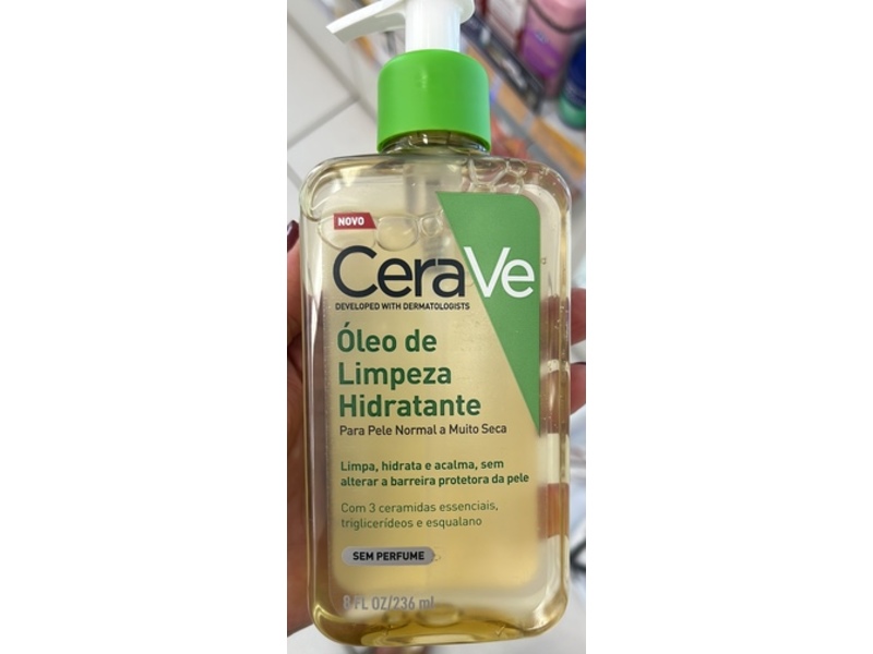 CeraVe Moisturizing Cleansing Oil, 8 fl oz/236 mL