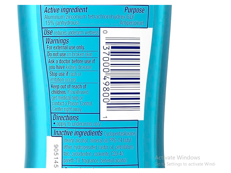 Secret 48 Hr Invisible Solid Antiperspirant, Coconut, 2.6 oz/73 g