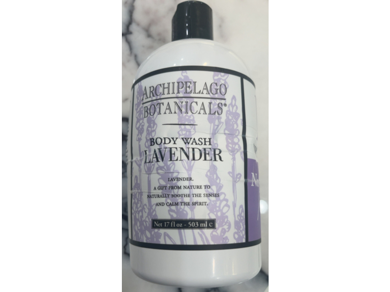 Archipelago Botanicals Body Wash, Lavender, 17 fl oz/503 mL