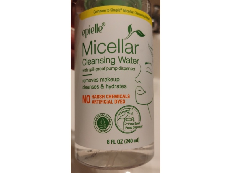 Epielle Micellar Cleansing Water, 8 fl oz/ 240 mL