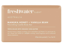Freshwater Farm Nourishing Castile Body Bar, Manuka Honey + Vanilla Bean, 7 oz/200 g, Pack Of 8 - Image 2
