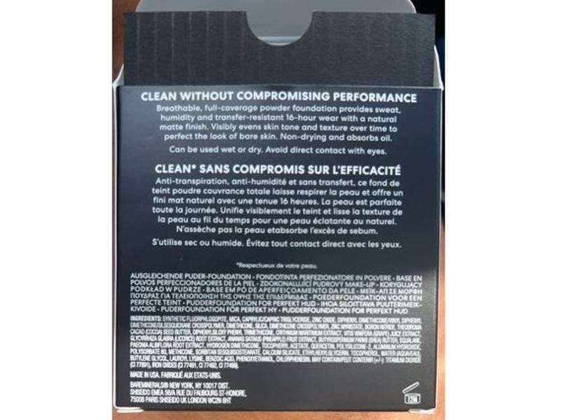 BareMinerals Barepro Skin-Perfecting Foundation Powder, Fair 15 Warm, 0.28 oz/8 g