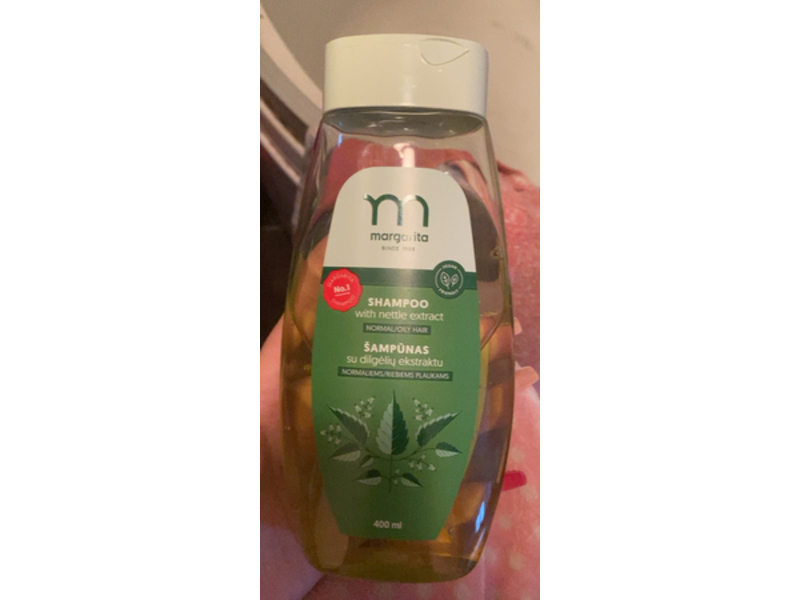 Margarita Normal/Oily Hair Shampoo, Nettle Extract, 400 mL