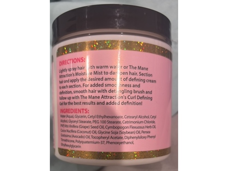 The Mane Attraction Twist & Curl Cream, 8 oz/240 mL
