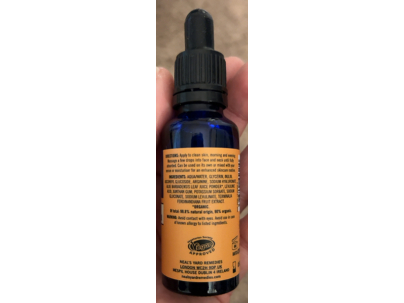 Neal's Yard Brightening Booster, Vitamin C, 0.85 fl oz/25 mL