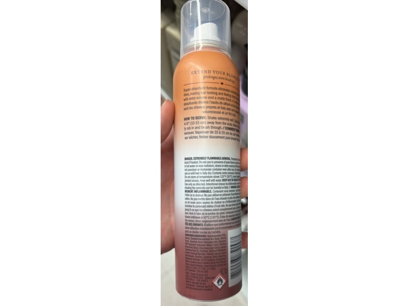 Drybar Detox Dry Shampoo, Vanilla Bourbon, 3.8 oz/108 g