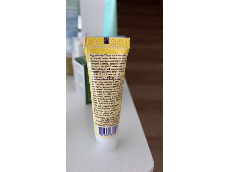 California Baby Calendula Cream, 0.5 oz/14 g
