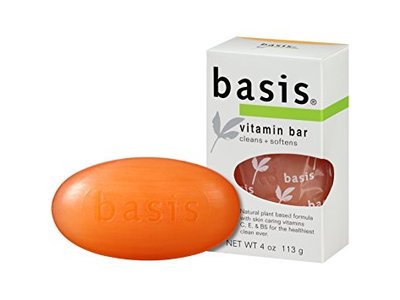 Basis Vitamin Bar Soap, 4.0 oz