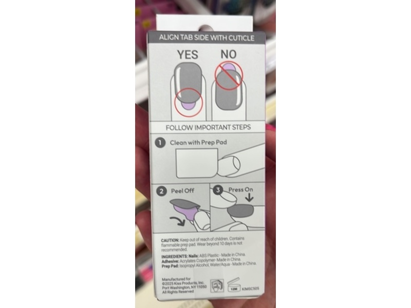 Impress The No Glue Mani Nails, Close To You, 30 Count