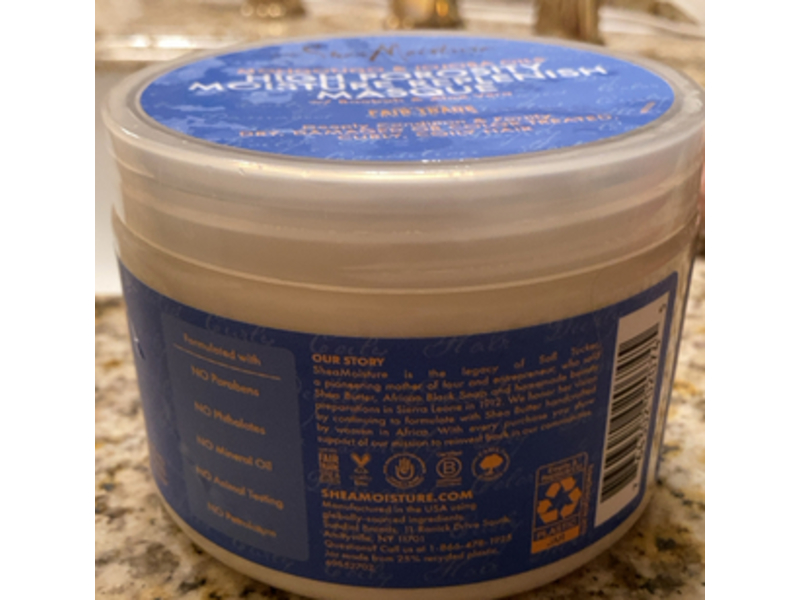 SheaMoisture High Porosity Moisture Replenish Hair Masque, Baobab & Aloe Vera, 11 oz/312 g