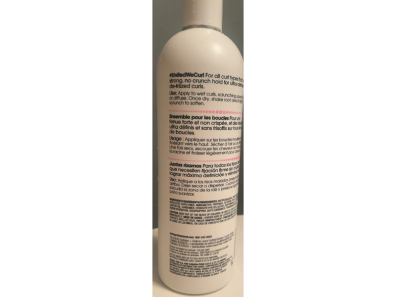 Zotos Professional All About Curls High Definition Gel, Sulfate Free,15 fl oz/443 mL