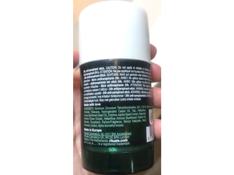 Rituals Anti-perspirant Stick, Sacred Lotus & Jujube, 2.5 fl oz/75 mL