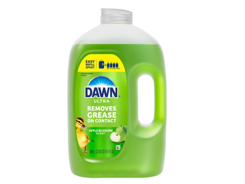 Dawn Ultra Dishwashing Liquid Removes Grease On Contact, Apple Blossom, 67 fl oz/1.98 L