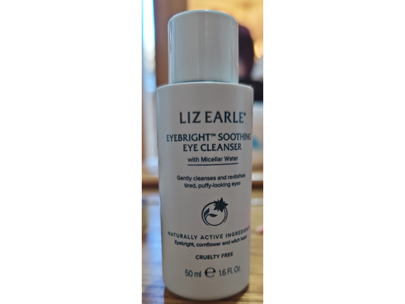 Liz Earle Eyebright Soothing Eye Cleanser, 1.6 fl oz/50 mL