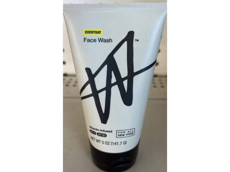 W By Jake Paul Everyday Face Wash, Unscented, 5 oz/141.7 g