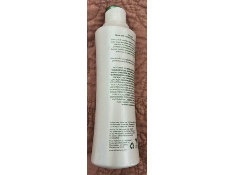 All-Nutrient Sculpt+ Body Amplifier Instant Volume, 8.4 fl oz/250 mL