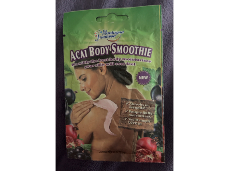 Montagne Jeunesse Acai Body Smoothie, 0.6 fl oz/20 mL