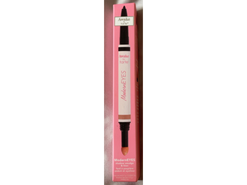 Awake Modern Eyeshadow Smudge & Liner Duel, Black / Champagne