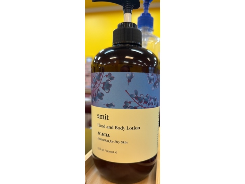 EMIT. Hand & Body Lotion, Acacia, 27 fl oz/800 mL, Pack Of 3