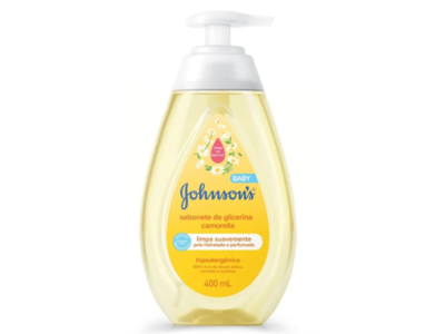 Johnson's Baby Liquid Soap, Glycerin Chamomile, 400 mL