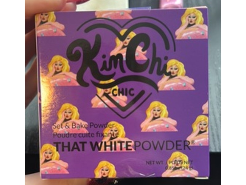 KimChi Chic That White Powder Set & Bake Powder, 01 No Color, 0.85 oz/24 g