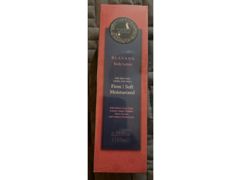 Modernica Naturalis Blavana Body Lotion, 6.25 fl oz/185 mL