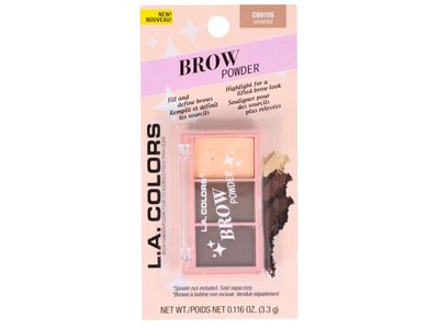 L.A Colors Brow Powder, C69105 Universal, 0.116 oz/3.3 g