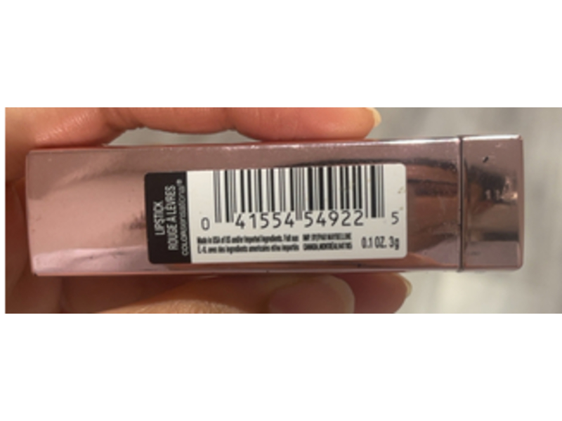 Maybelline New York Color Sensational Shine Compulsion Lipstick, Undressed Pink, 0.1 oz/3 g