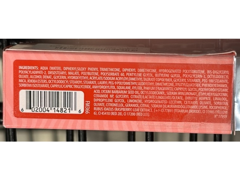 Benefit Splashtint Moisturizing Dewy Lip Tint, 15 Yachty Hottie Poppy Red, 0.2 fl oz/6 mL